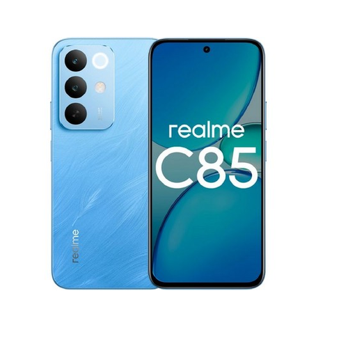 Телефон Realme RMX5566 C85 128Gb Ram 6Gb Kingfisher Blue фото 