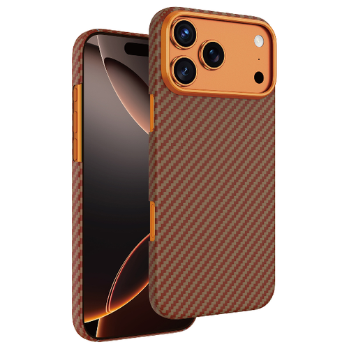Накладка Keephone Kevlar Diago MagSafe Iphone 17 Pro Bronze фото 