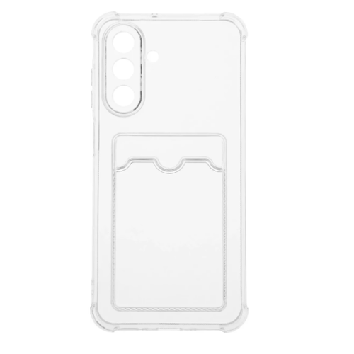 Накладка силиконовая BoraSCO Bumper Cace + кархолдер Samsung Galaxy A26 Clear фото 