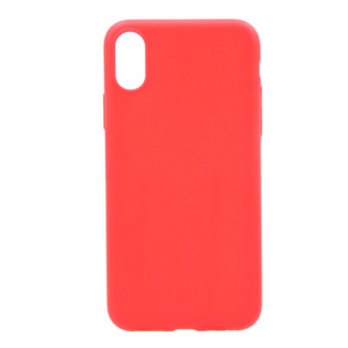 Накладка силиконовая Anycase Iphone X Matt Red